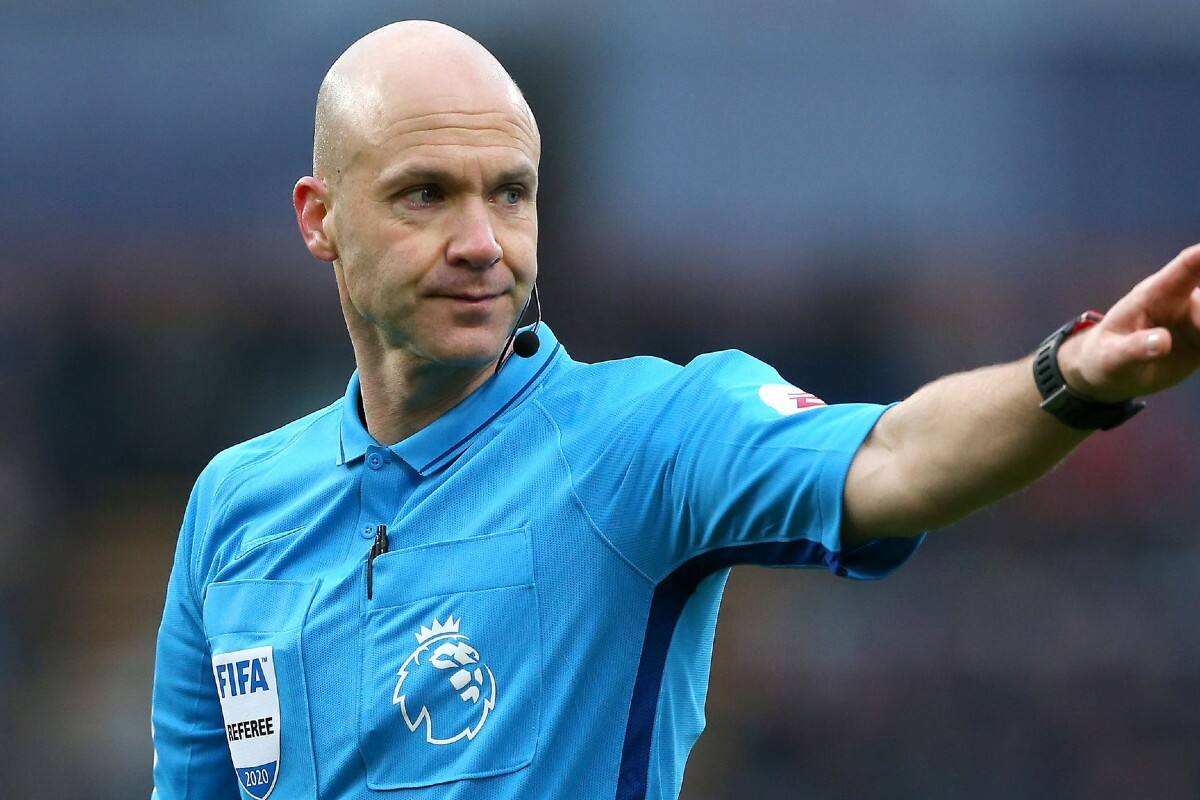 Anthony Taylor, árbitro de Inglaterra.