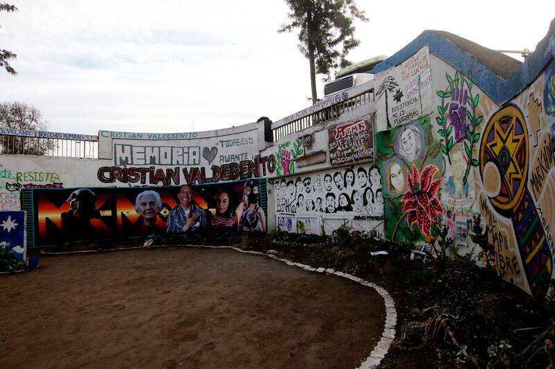 Así se encontraba antes el "Jardín de la Revolución"