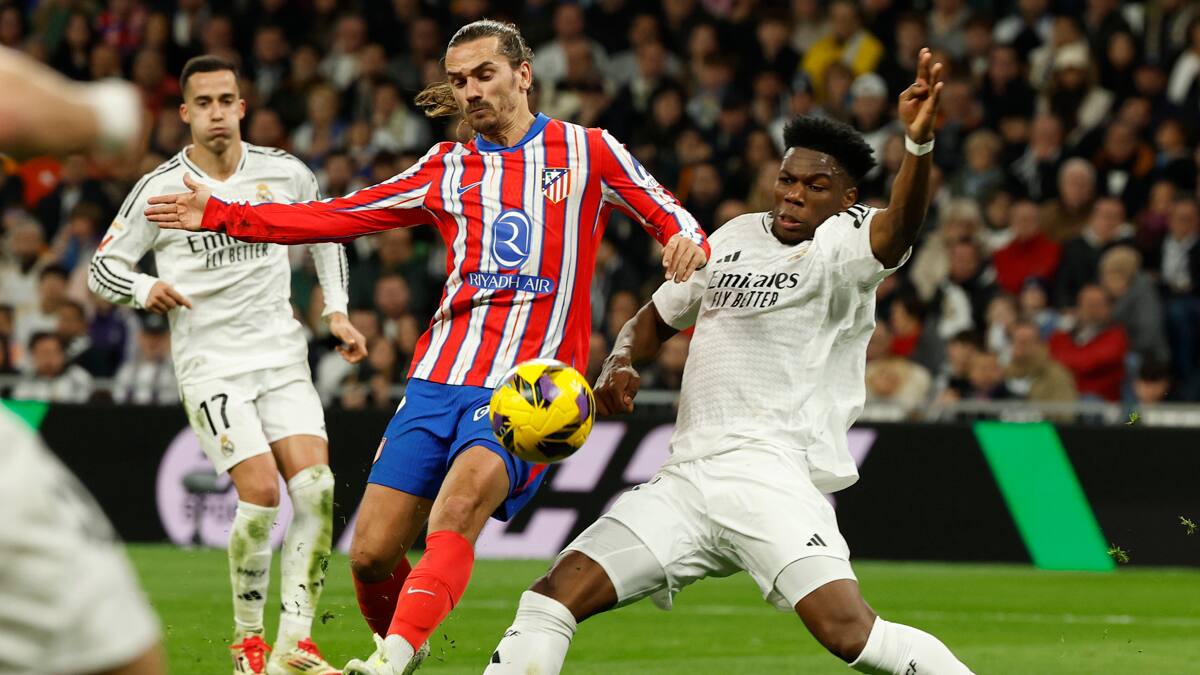 24 horas después del Derbi Madrileño: jugadores del Atlético de Madrid asisten al Super Bowl