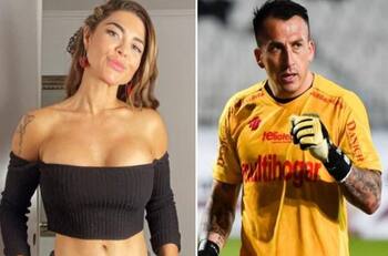Antonella Ríos confirma su relación con el futbolista Fabián Cerda