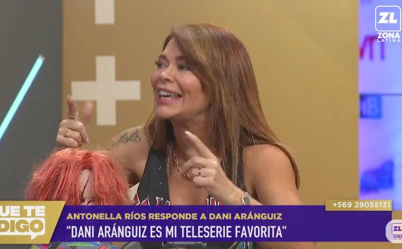 se lanzó contra Daniela Aránguiz.