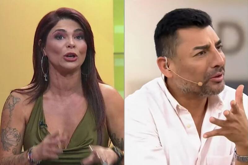 La actriz se refirió sobre las malas actitudes que ha tenido el periodista con ella.