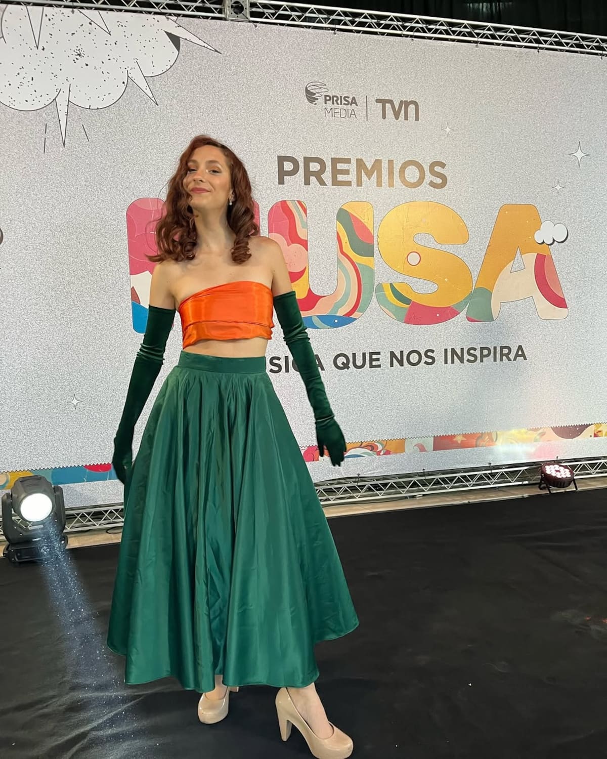 La santiaguina fue nominada a los Premios Musa. Créditos: Instagram.