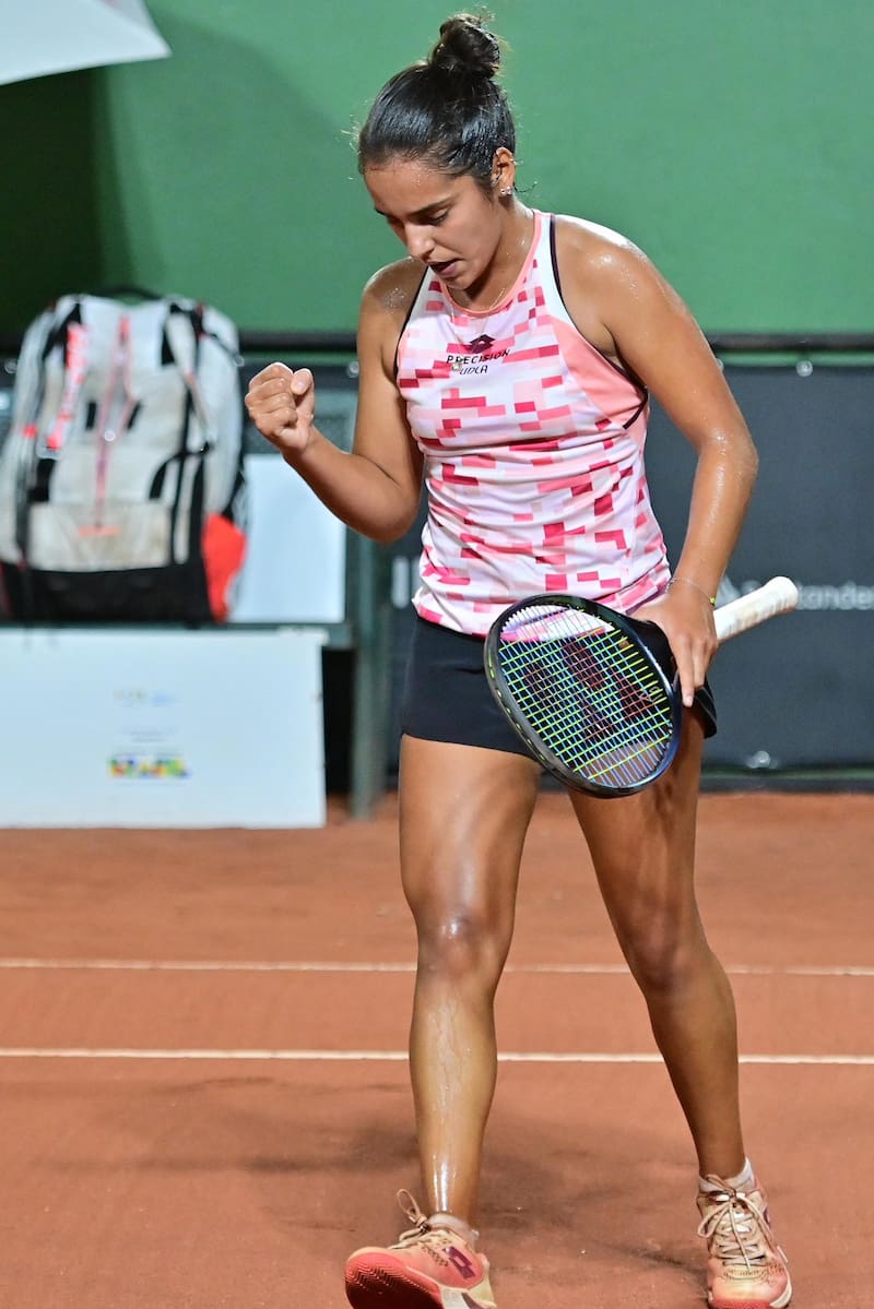 La tenista chilena ha conseguido dos triunfazos en el WTA 125 de Tucumán. Foto: Team Chile/COCH