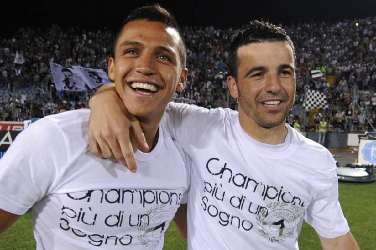 agradeció la decisión de Sánchez de haber vuelto a Udinese para la presente temporada.