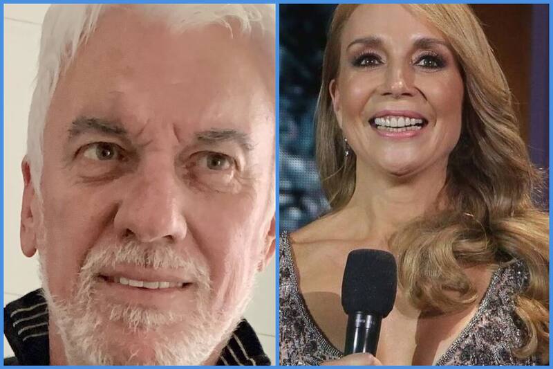 Antonio Vodanovic y Karen Doggenweiler se dedicaron lindas palabras en "Mucho Gusto"