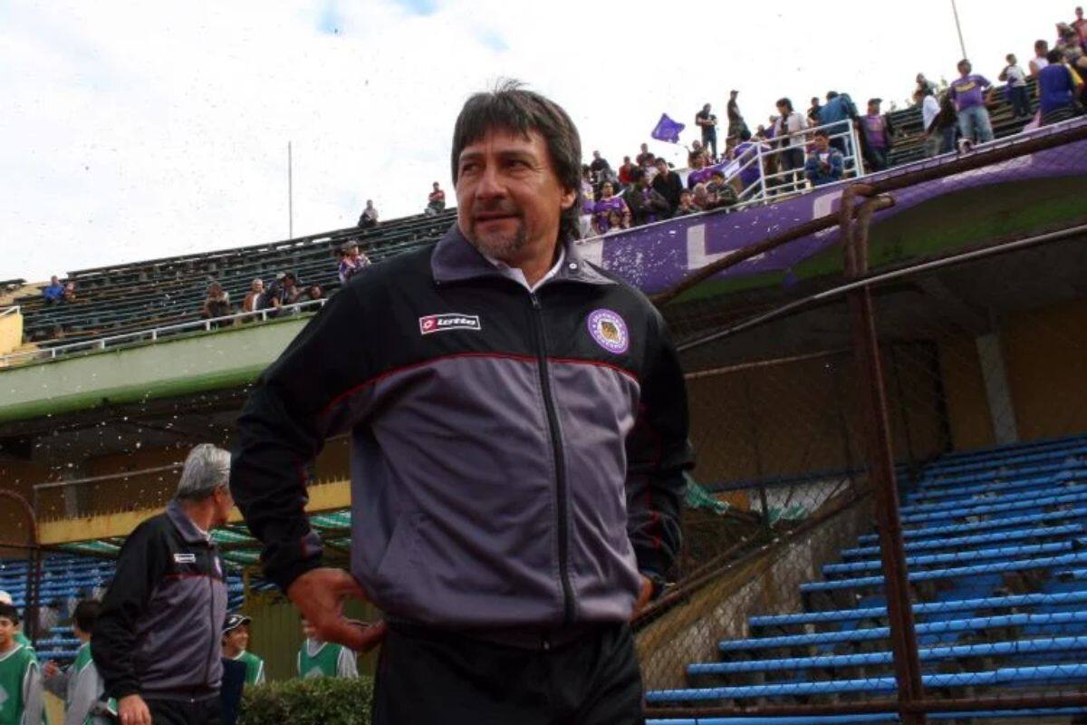 Antonio Zaracho fue el entrenador en la época institucional más oscura de Deportes Concepción. Foto: Diario Concepción.