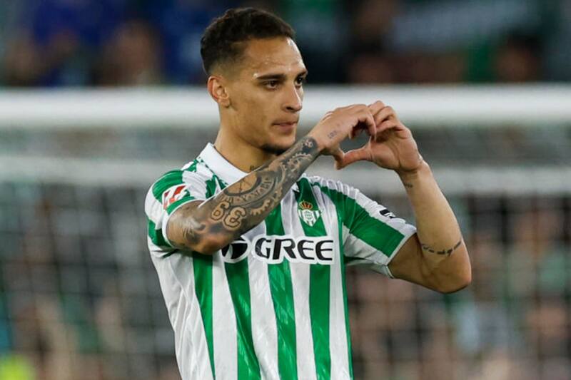 El delantero paulista en Real Betis. Foto: EFE