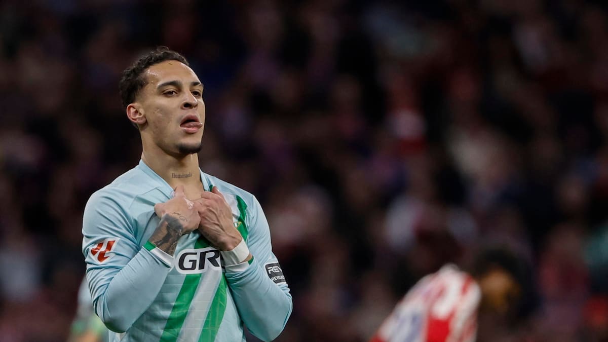 VIDEO | Celebra Pellegrini: el golazo de Antony que le dio el triunfo al Real Betis frente al Atlético de Madrid