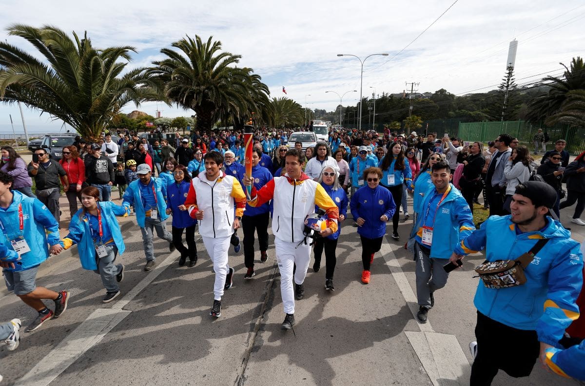 Recorrido antorcha Panamericana: ¿Cuáles son los cortes de calle en Santiago hoy?