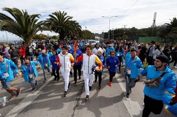 Recorrido antorcha Panamericana: ¿Cuáles son los cortes de calle en Santiago hoy?
