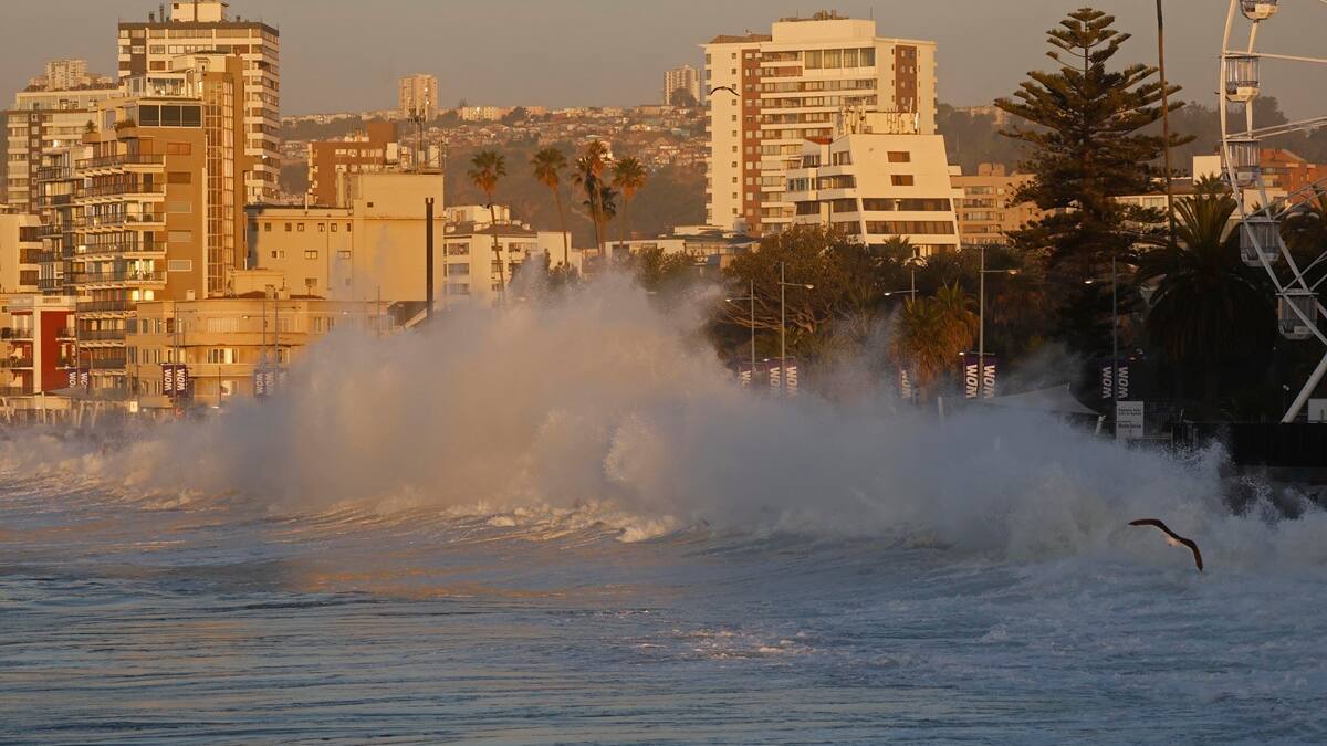 Confirman marejadas en toda la costa del país para esta semana
