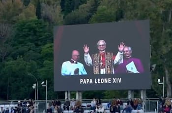 Sacó aplausos: así se dio a conocer al nuevo Papa en el Masters de Roma