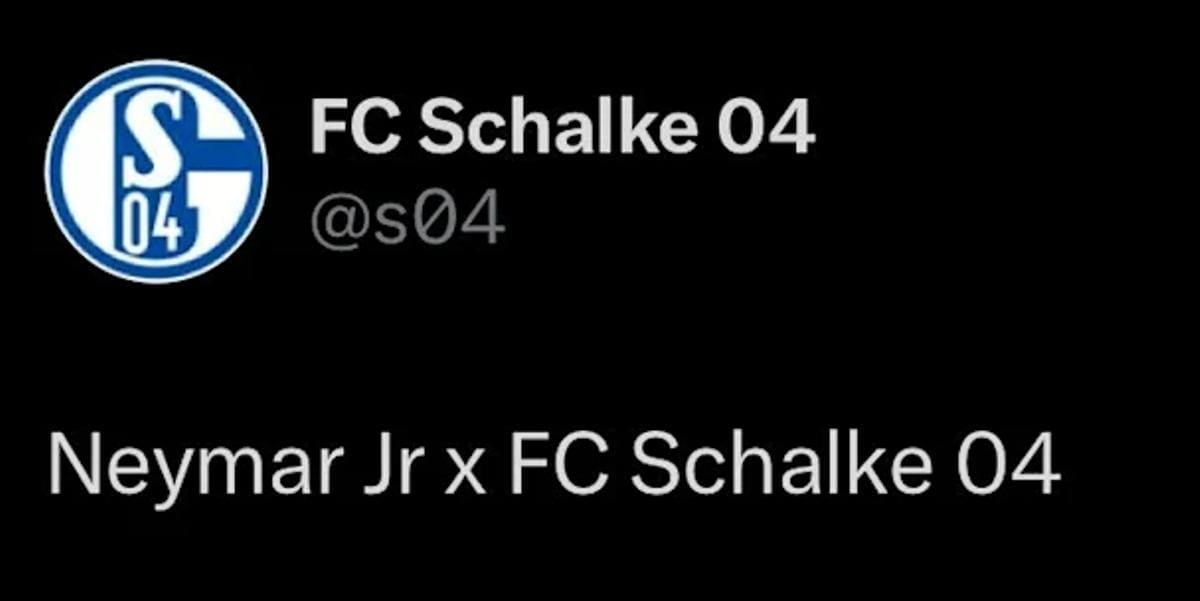 Esta fue una de las publicaciones de los hackers del Schalke.