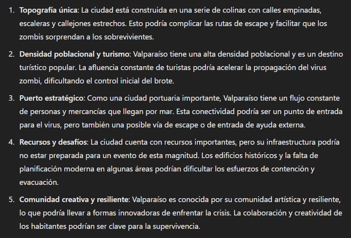 Estas fueron las razones que entregó la Inteligencia Artificial para elegir Valparaíso.