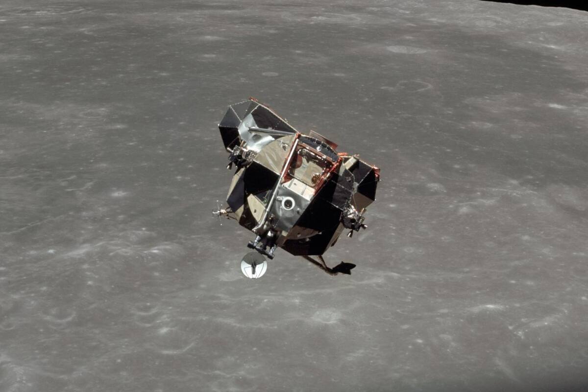 La aeronave llevó por primera vez al hombre a la Luna en 1969.
