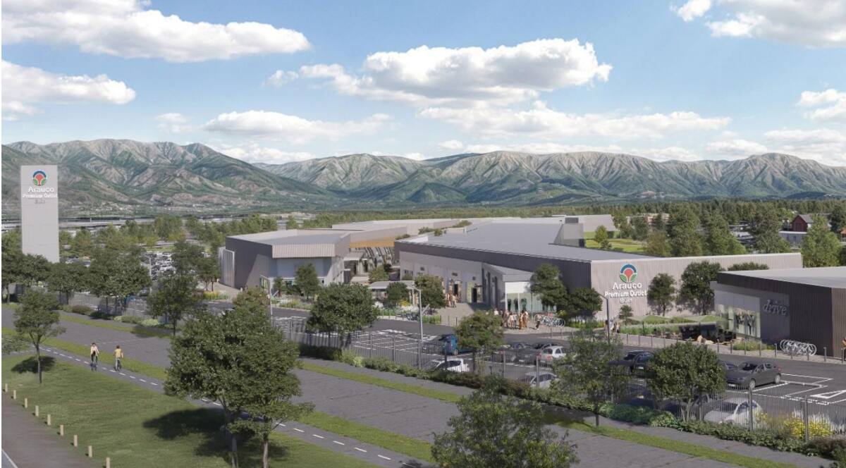 Así será el nuevo centro comercial que se emplazará en la Ruta 5 Sur.
