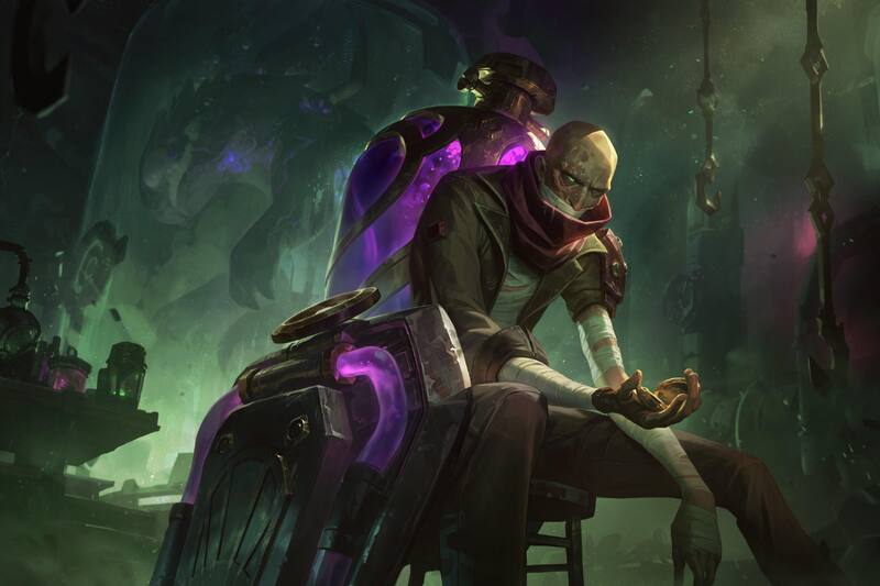 Este aspecto de Singed también será añadido.