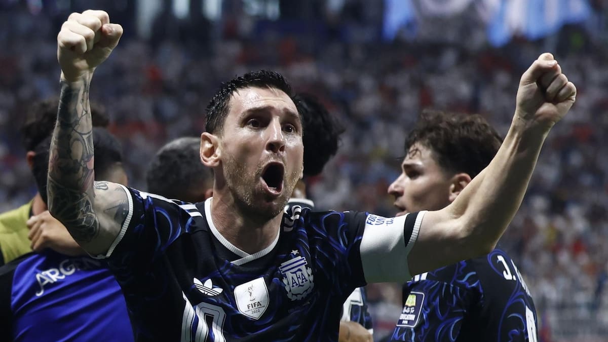 Argentina, a puro amor propio: vence 2-1 a Inglaterra y va por su cuarta estrella en Mundiales