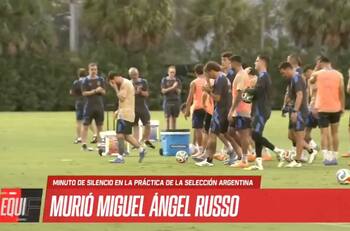 VIDEO | Así se enteraron Lionel Messi y la selección de Argentina de la muerte de Miguel Ángel Russo