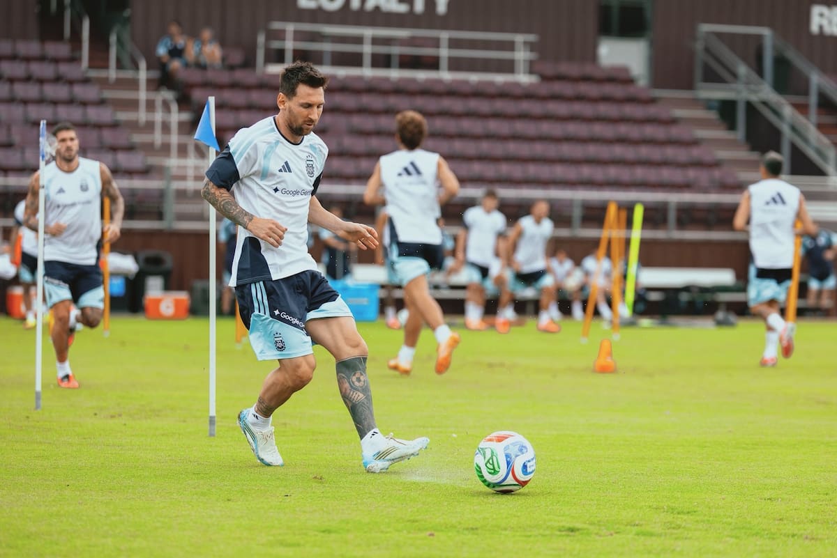 Lionel Messi es uno de los que ya está 100% recuperado. Foto: X @argentina