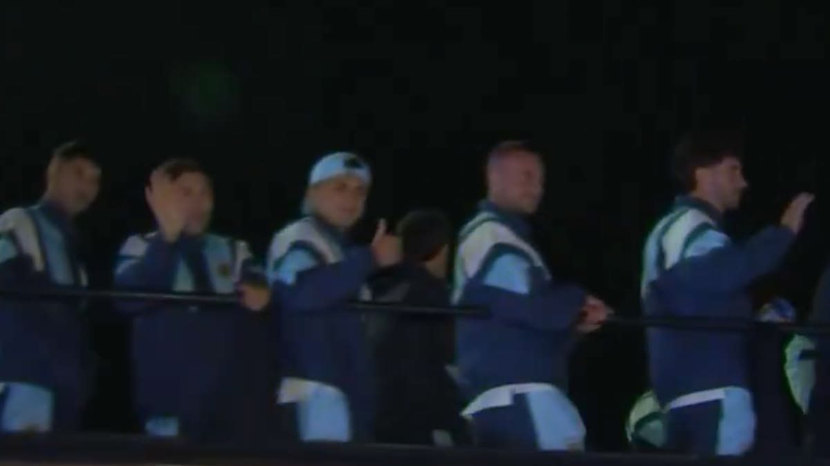VIDEO | Así recibieron a los jugadores argentinos tras perder la final del Mundial