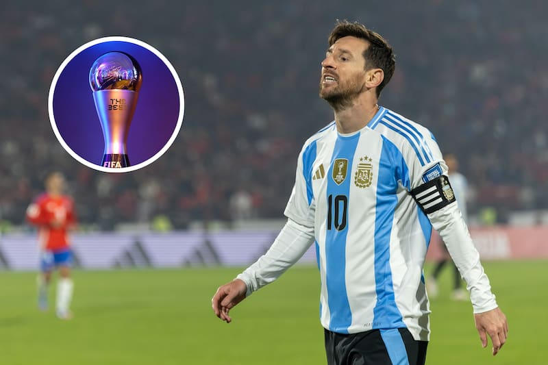 No hay jugadores de la albiceleste en el once ideal de los premios The Best.