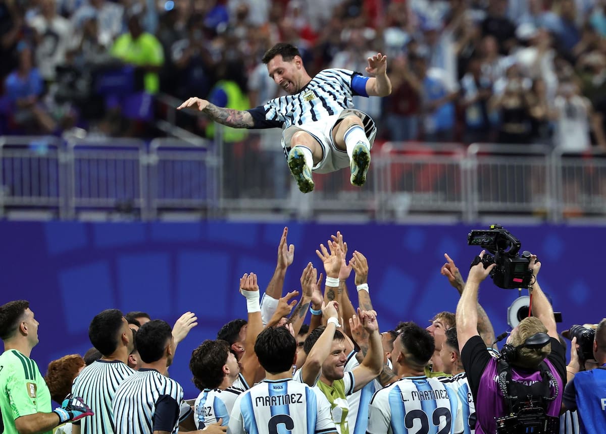 La Selección Argentina está siendo catalogada como la favorita de la FIFA. Foto: EFE.