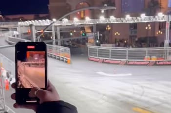 VIDEO | Argentino se hace viral al mostrar cómo vio gratis la carrera de F1 en Las Vegas