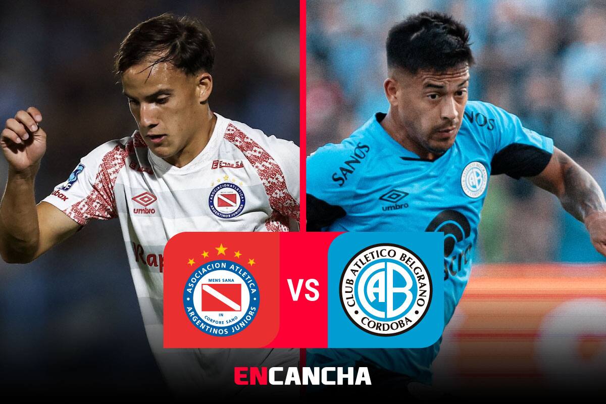 Se enfrentan por la fecha 3 del Clausura 2026. Foto: Prensa Argentinos Juniors y Belgrano.