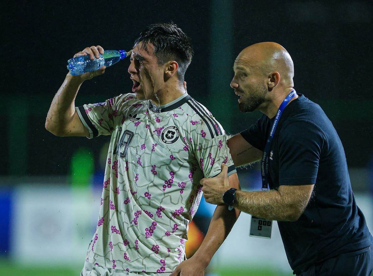 Entrenador de la Selección Chilena Sub-17. Foto: ANFP