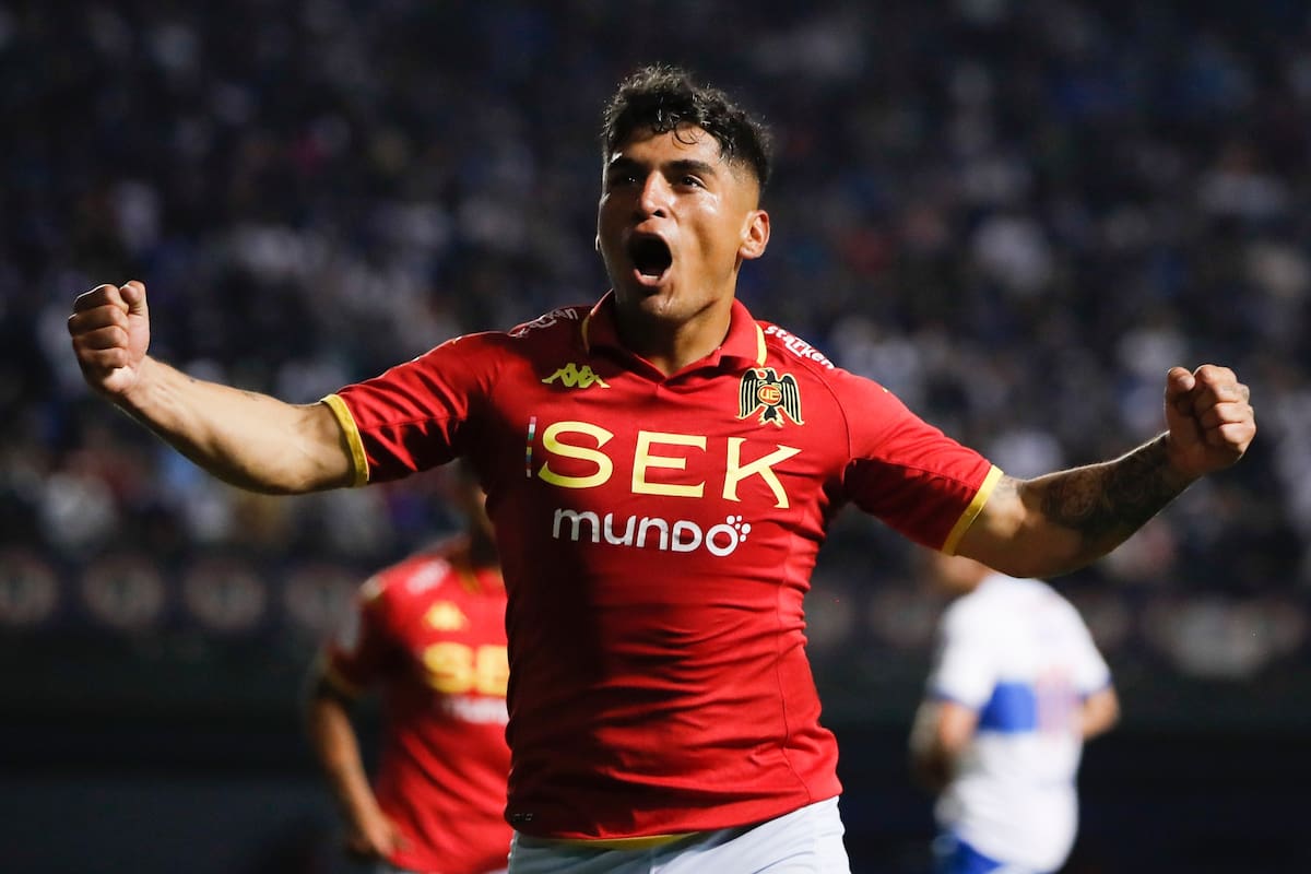 El delantero dejó Unión Española después de tres temporadas. Foto: Agencia ATON.