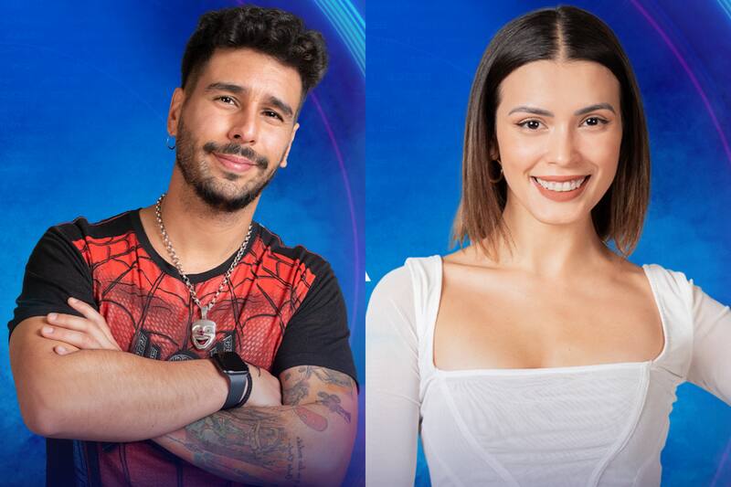 El encontrón entre Ariel y Constanza de "Gran Hermano" Chile.