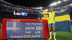 VIDEO | Armand Duplantis hace historia: consiguió récord mundial en salto con garrocha en París 2024