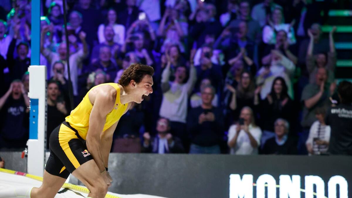 VIDEO | El garrochista Mondo Duplantis sigue haciendo historia: superó nuevamente su récord mundial