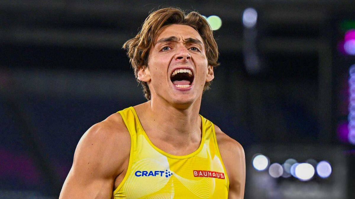 VIDEO | Un superhombre: Armand Duplantis rompe otra vez el récord mundial de garrocha