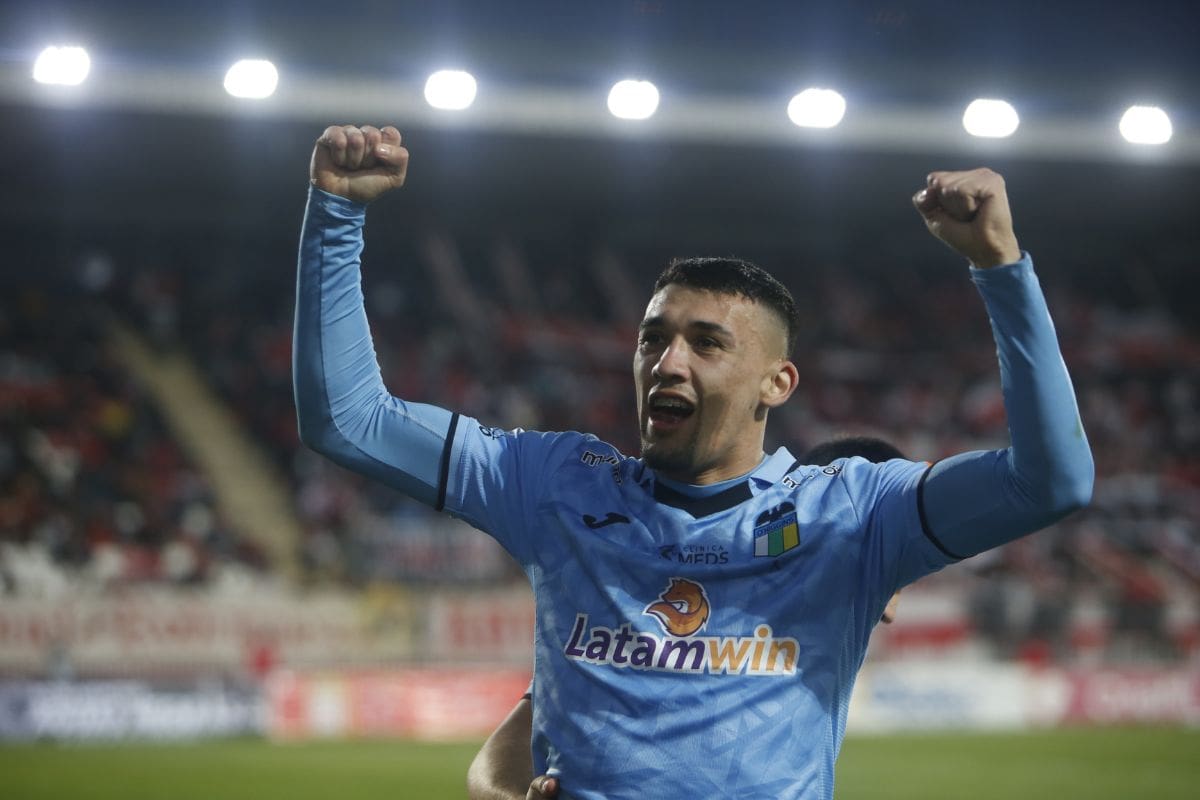 Arnaldo Castillo ha marcado cuatro goles en O'Higgins esta temporada. Foto: Agencia Aton.