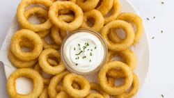 Receta de aros de cebolla con mayonesa casera: Una preparación fácil, rápida y perfecta para un picoteo de mitad de semana