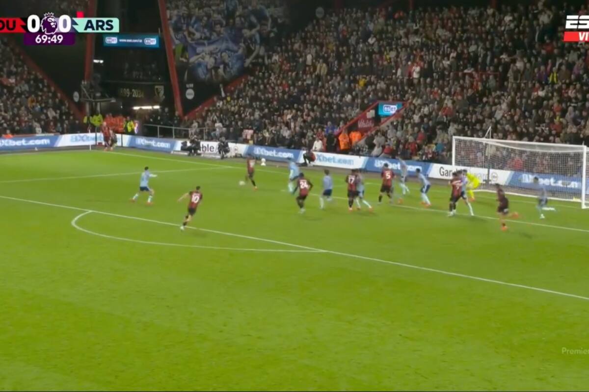 pierde con este golazo del Bournemouth.