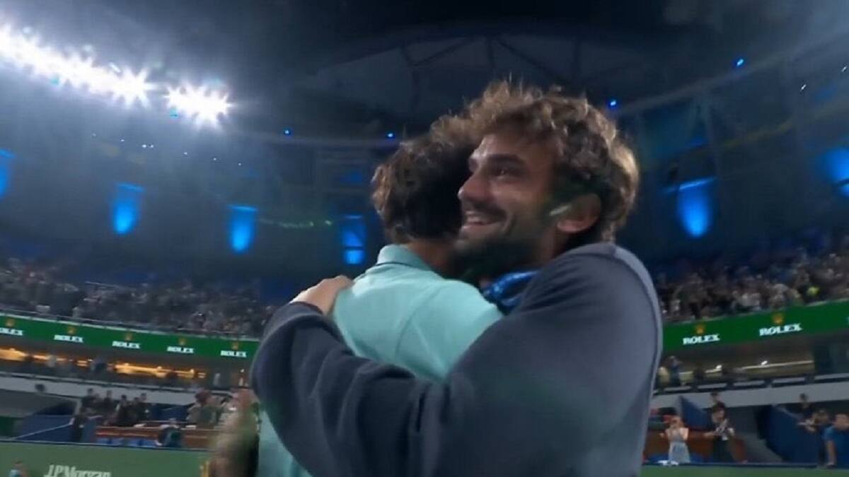 VIDEO | Son primos y ahora se enfrentarán por el título en Shanghái: así reaccionaron