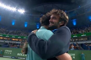 VIDEO | Son primos y ahora se enfrentarán por el título en Shanghái: así reaccionaron