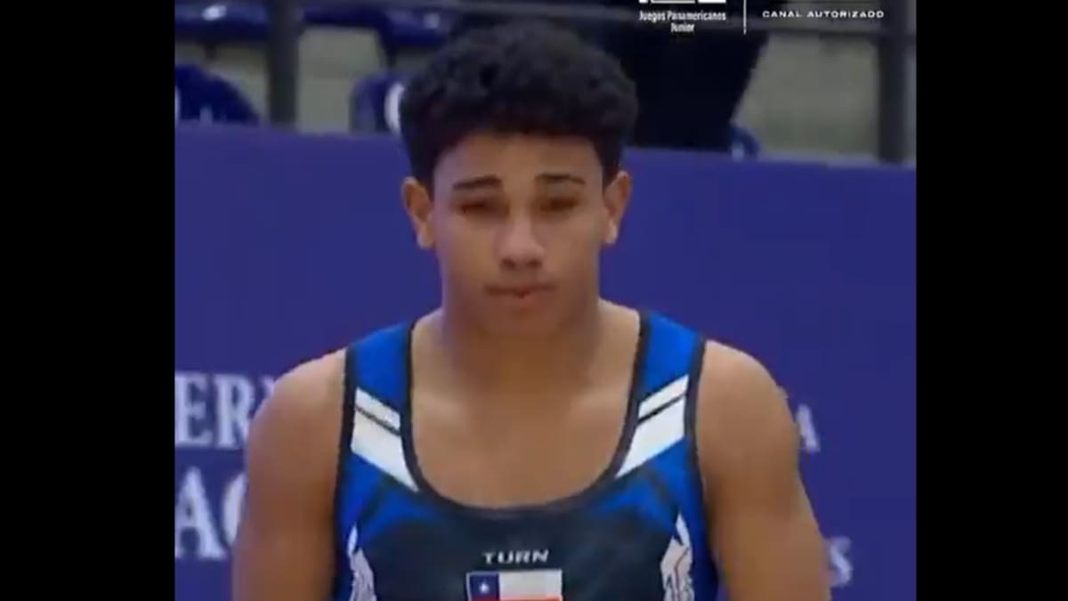 Arturo, hermano de Juan Francisco Rossel, se lució en los Juegos Panamericanos Junior: su rutina