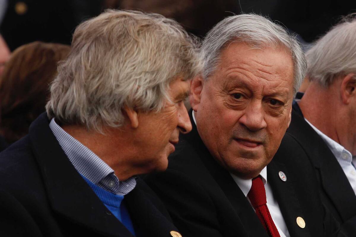 Es conocida su amistad de años con Manuel Pellegrini. Foto: Agencia Aton