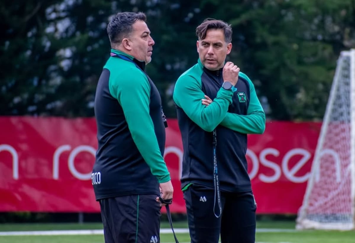 El DT en Deportes Temuco. Foto: Deportes Temuco.