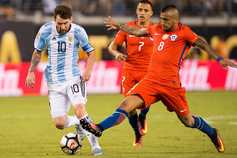 contra Argentina. Foto: Aton.