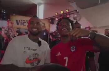 Así fue el encuentro entre Arturo Vidal y Speed en Chile: apareció hasta el clon del King