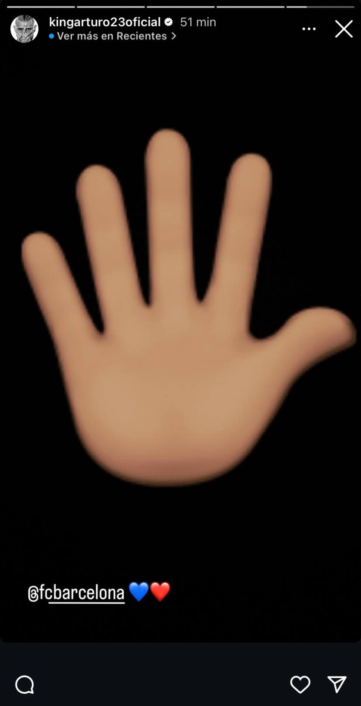 Arturo Vidal y la burla al Real Madrid.