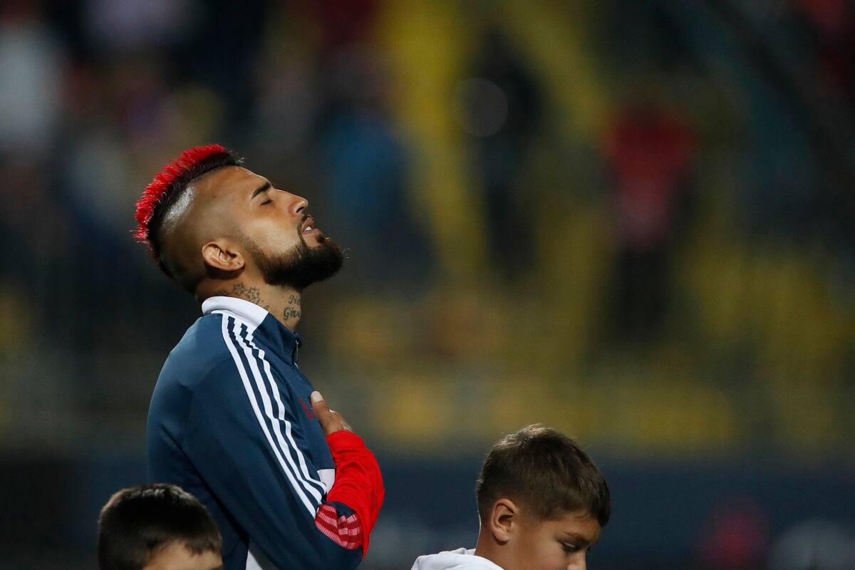 emocionó a un joven fanático de La Roja en Bolivia. Andres Pina/Photosport