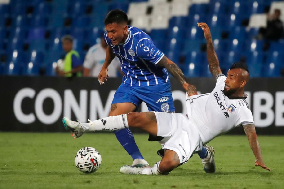 Arturo Vidal podría estar ante Sportivo Trinidense por Copa Libertadores. (Foto: Photosport)