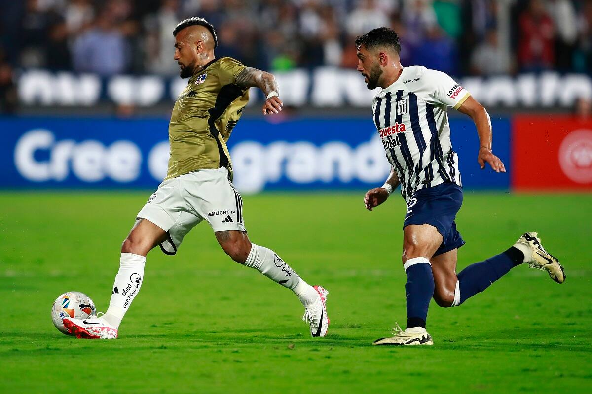 Colo Colo vs Alianza Lima en Copa Libertadores. Agencia Aton